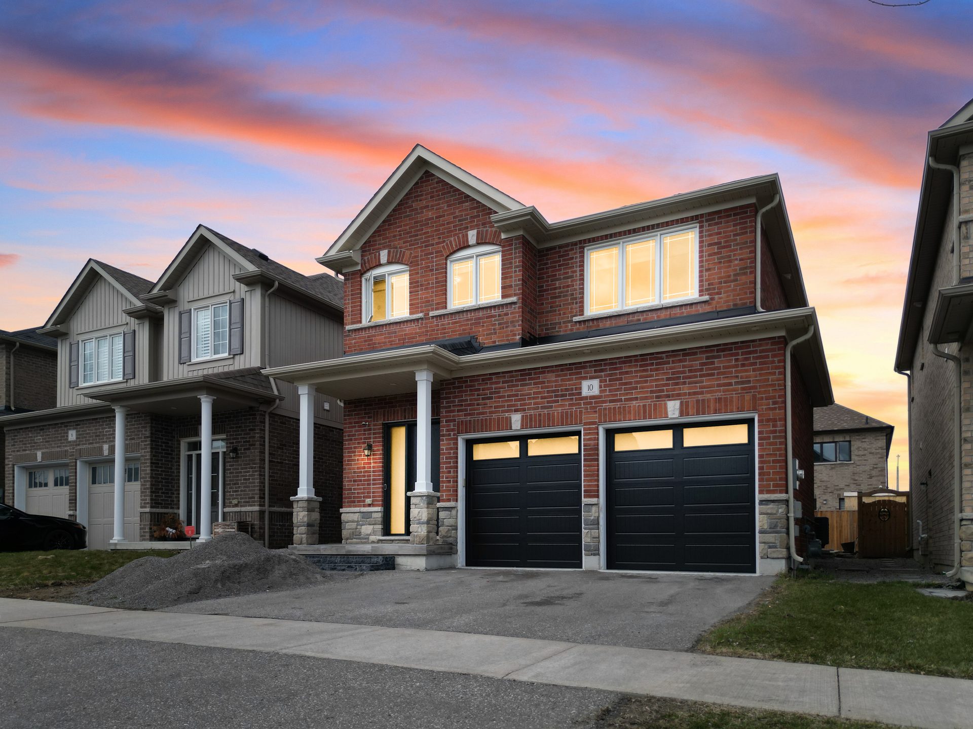 Twilight home exterior